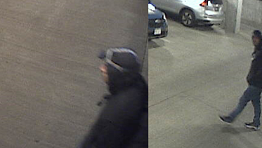 Male suspect in car theft from UO Portland Apartment 4 parking area