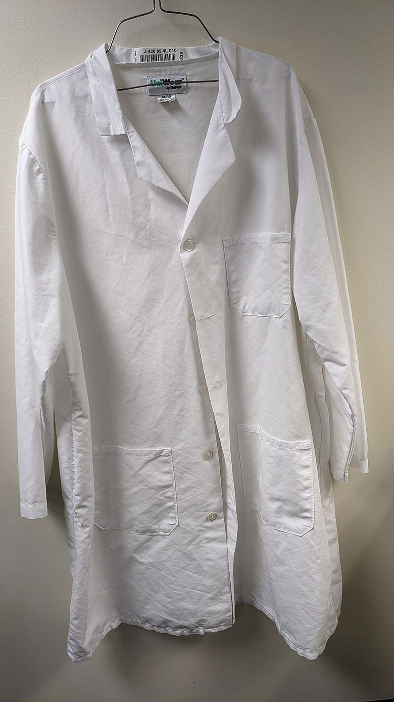General purpose white lab coat