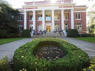 Johnson hall on campus